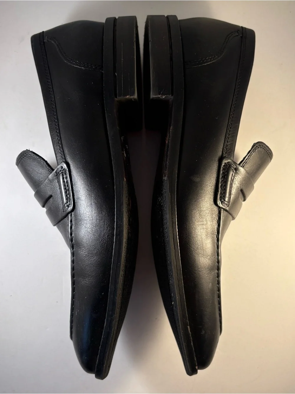 Cole Haan C29037 Size 8 M‎ Men's Warner Grand Penny Loafer Black Leather